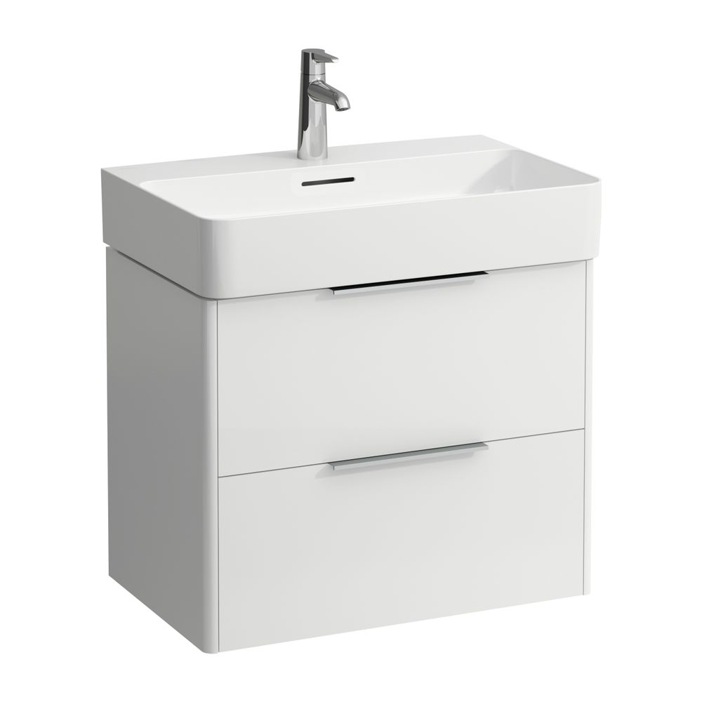 Laufen Waschtischunterbau BASE für VAL 391x635x515mm, Mattweiß, 2 Schubladen mit... LAUFEN-H4023121102601 7612738912482 (Abb. 1)