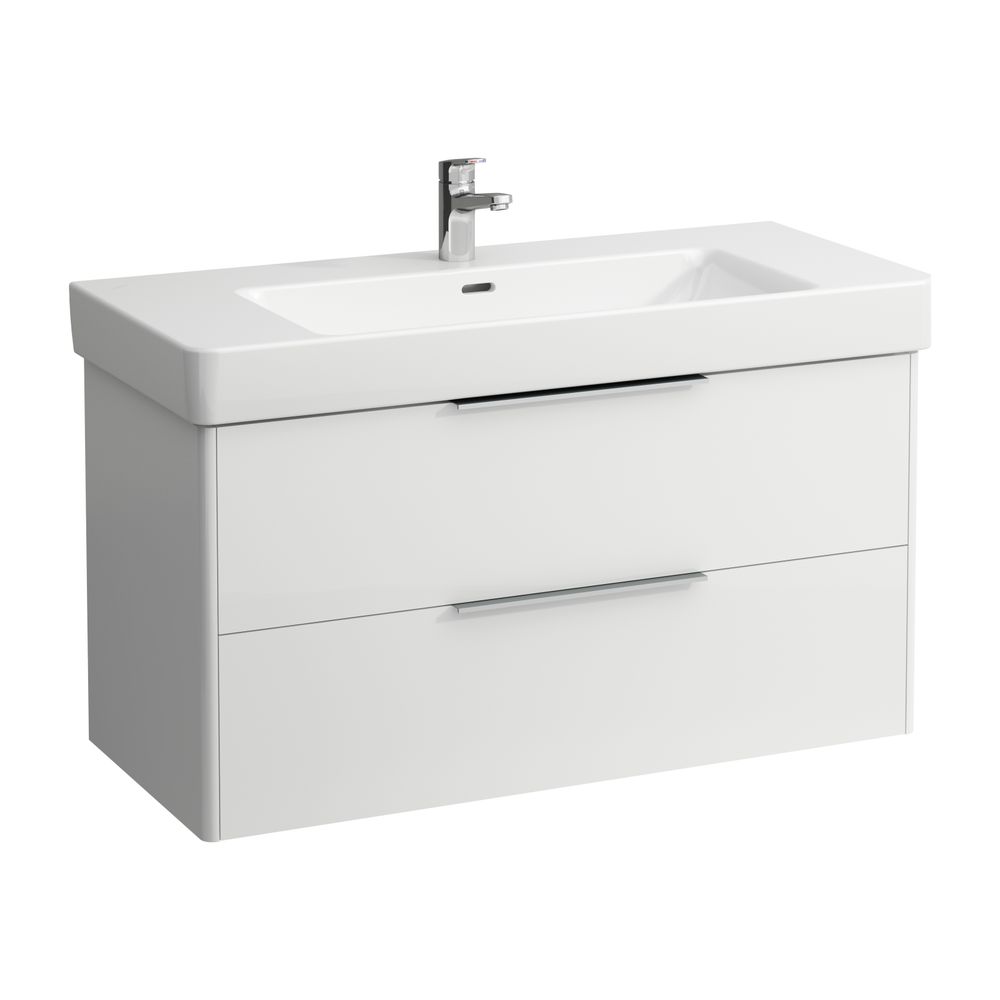 Laufen Waschtischunterbau BASE für Pro S 438x1010x515mm, glänzend Weiß, 2 Schubl... LAUFEN-H4024521102611 7612738912840 (Abb. 1)
