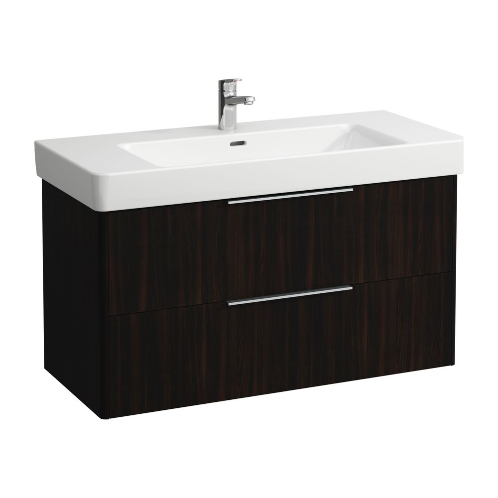 Laufen Waschtischunterbau BASE für Pro S 438x1010x515mm, Ulme dunkel, 2 Schublad... LAUFEN-H4024521102631 7612738912864 (Abb. 1)