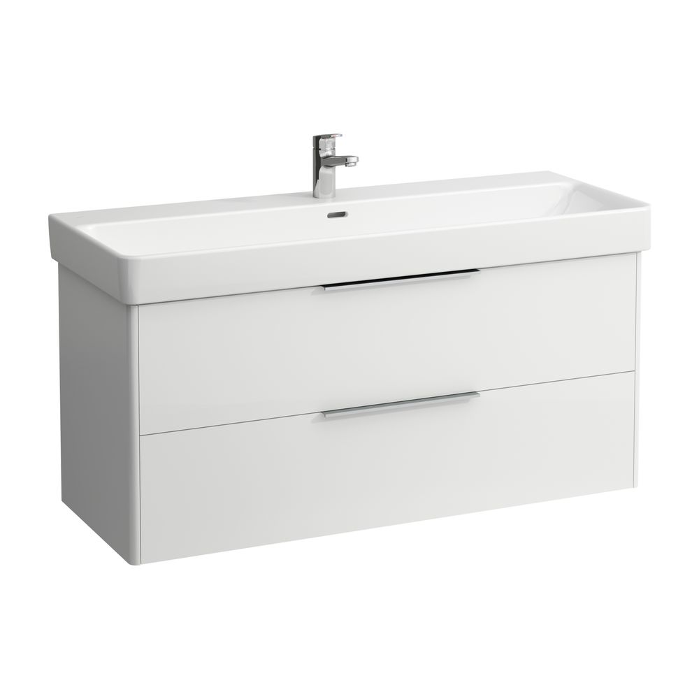 Laufen Waschtischunterbau BASE für Pro S 515x1160x438mm, glänzend Weiß, 2 Schubl... LAUFEN-H4024921102611 7612738912994 (Abb. 1)