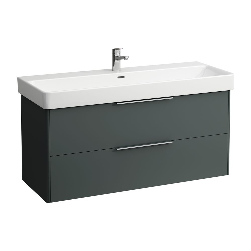 Laufen Waschtischunterbau BASE für Pro S 515x1160x438mm, Verkehrsgrau, 2 Schubla... LAUFEN-H4024921102661 7612738972769 (Abb. 1)