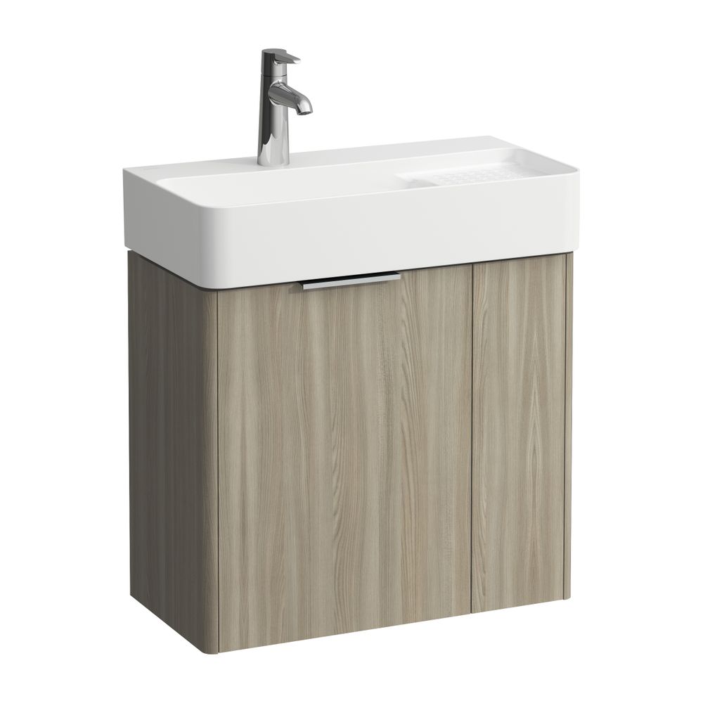 Laufen Waschtischunterbau BASE für VAL 289x584x515mm, Ulme hell, 2 Türen mit Gri... LAUFEN-H4025521102621 7612738948047 (Abb. 1)