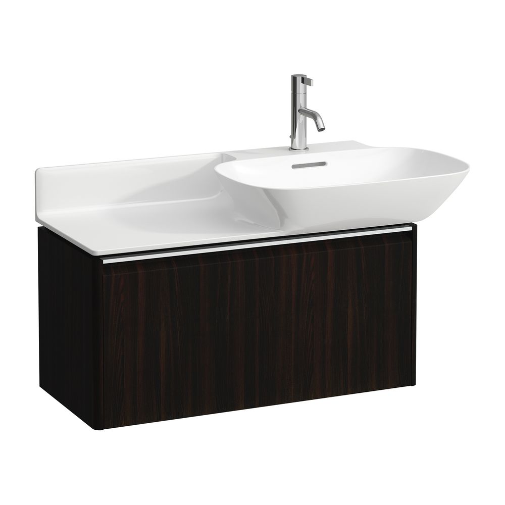 Laufen Waschtischunterbau BASE für INO 339x317x515mm, Ulme dunkel, 1 Schublade m... LAUFEN-H4030011102631 7612738947378 (Abb. 1)