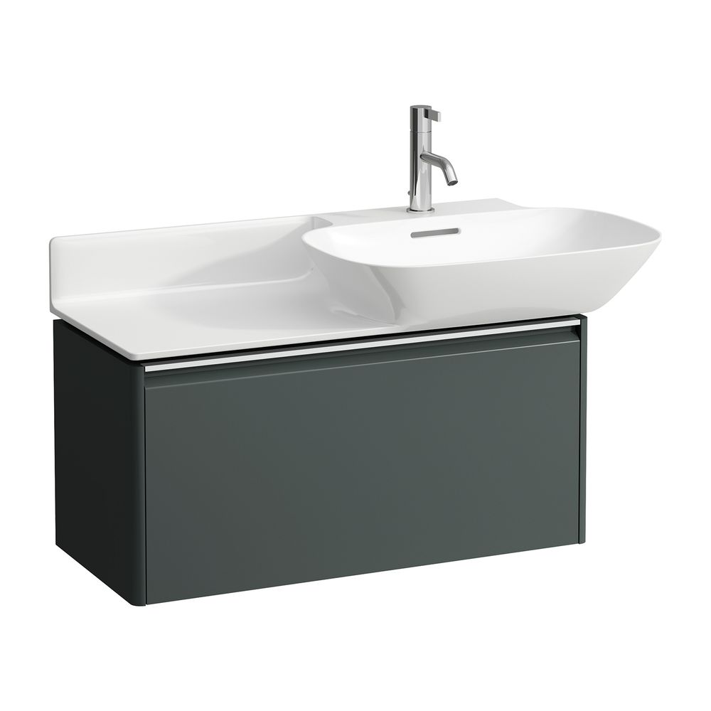 Laufen Waschtischunterbau BASE für INO 339x317x515mm, Verkehrsgrau, 1 Schublade ... LAUFEN-H4030011102661 7612738947385 (Abb. 1)