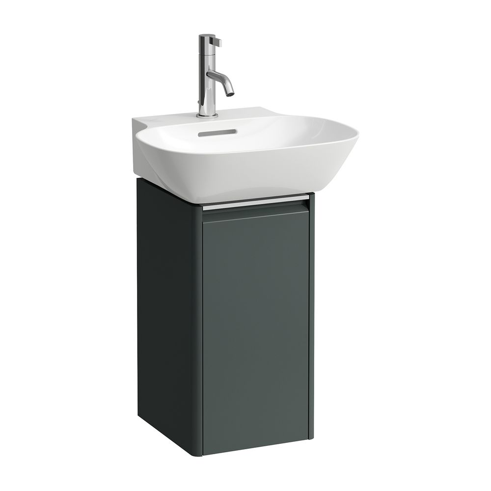 Laufen Waschtischunterbau BASE für INO 296x277x515mm, Verkehrsgrau, 1 Tür Scharn... LAUFEN-H4030121102661 7612738948979 (Abb. 1)