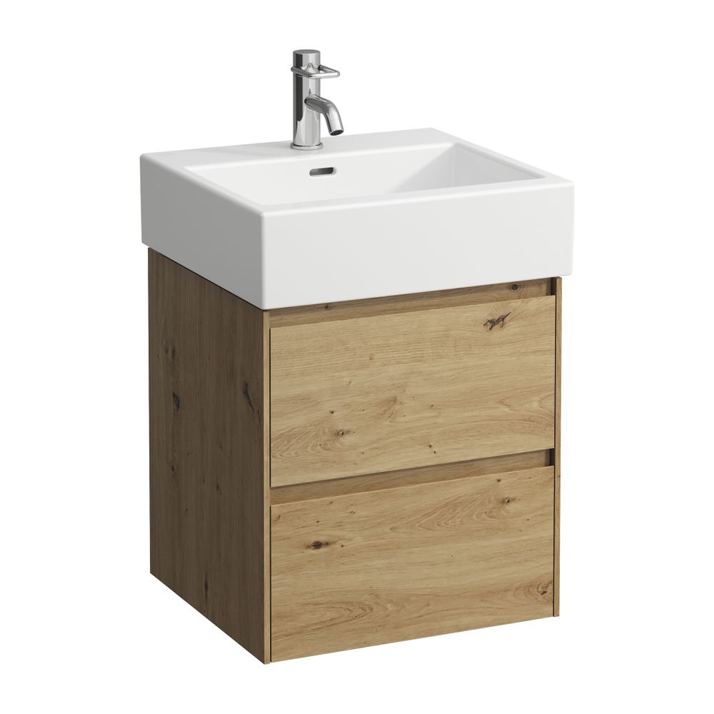 Laufen Waschtischunterbau LANI 442x482x515mm, Wildeiche, mit 2 Schubladen, Griff... LAUFEN-H4035121122671 7612738008178 (Abb. 3)