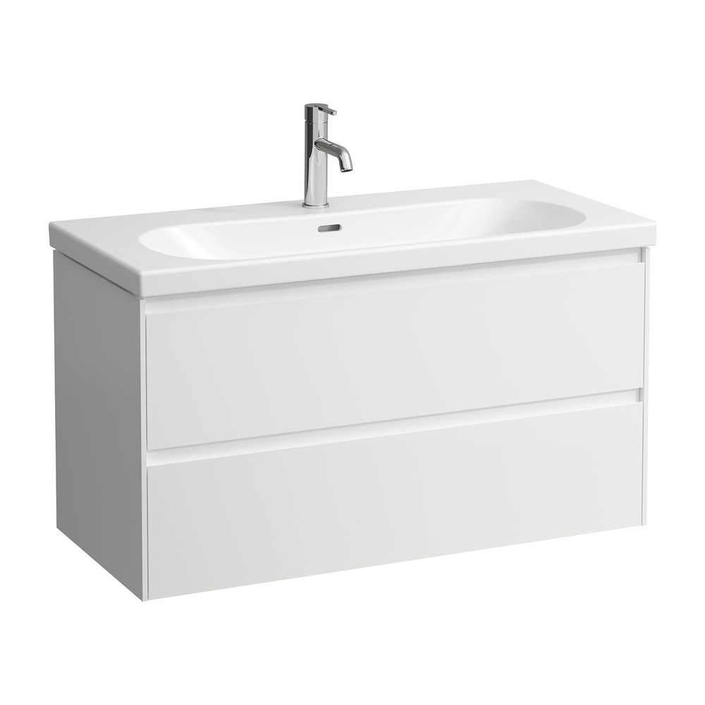 Laufen Waschtischunterbau LANI 442x984x515mm, Specialcolor, mit 2 Schubladen, Gr... LAUFEN-H4035621129901 7612738041373 (Abb. 1)