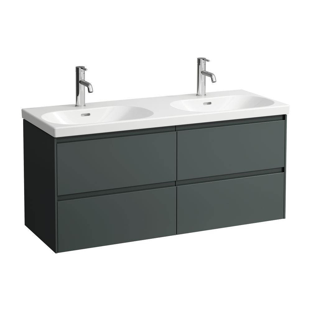 Laufen Waschtischunterbau LANI 442x1182x515mm, Verkehrsgrau, mit 4 Schubladen, G... LAUFEN-H4035741122661 7612738041410 (Abb. 1)