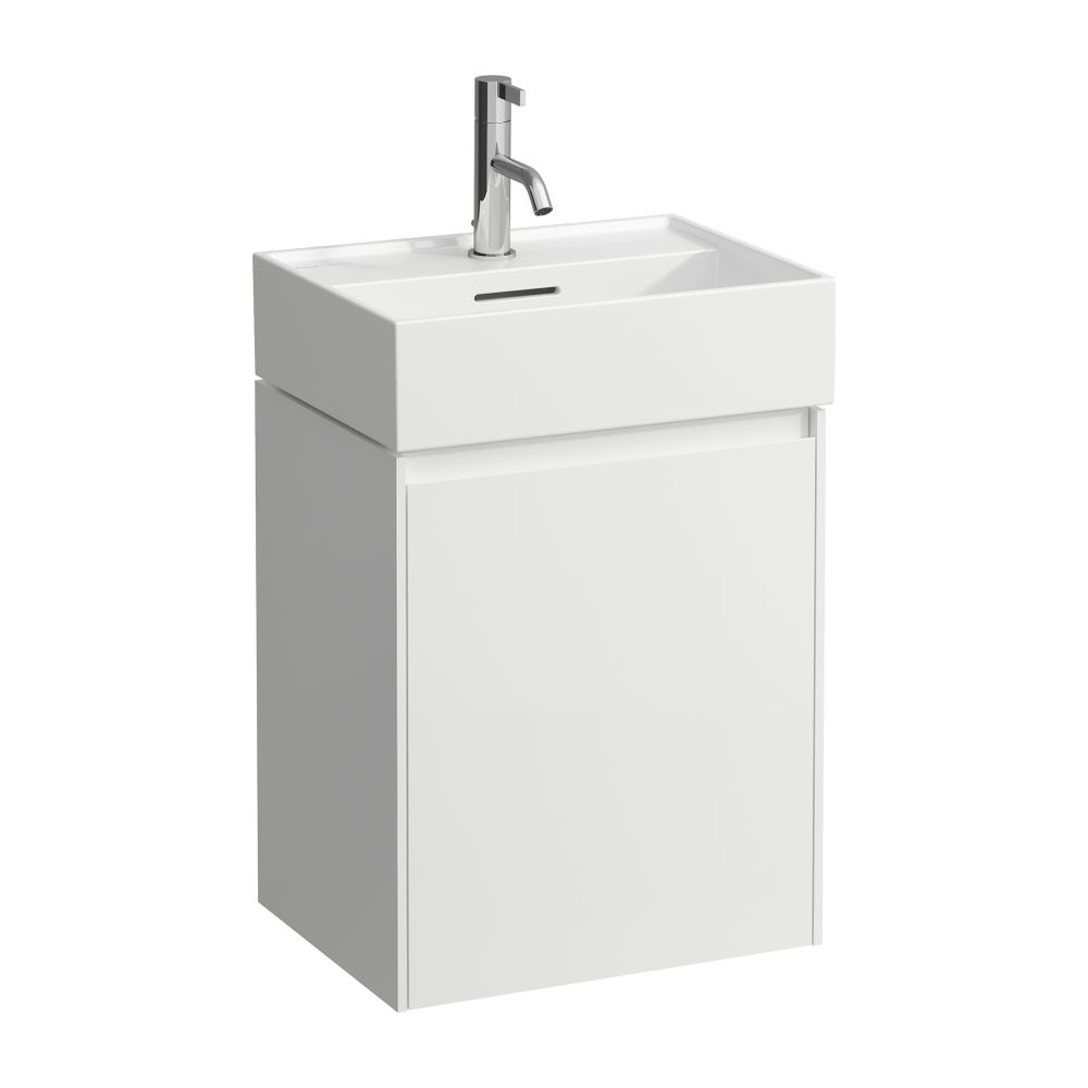 Laufen Waschtischunterbau LANI 330x437x515mm, Mattweiß, 1 Tür Scharnier links, G... LAUFEN-H4039111122601 7612738049096 (Abb. 1)