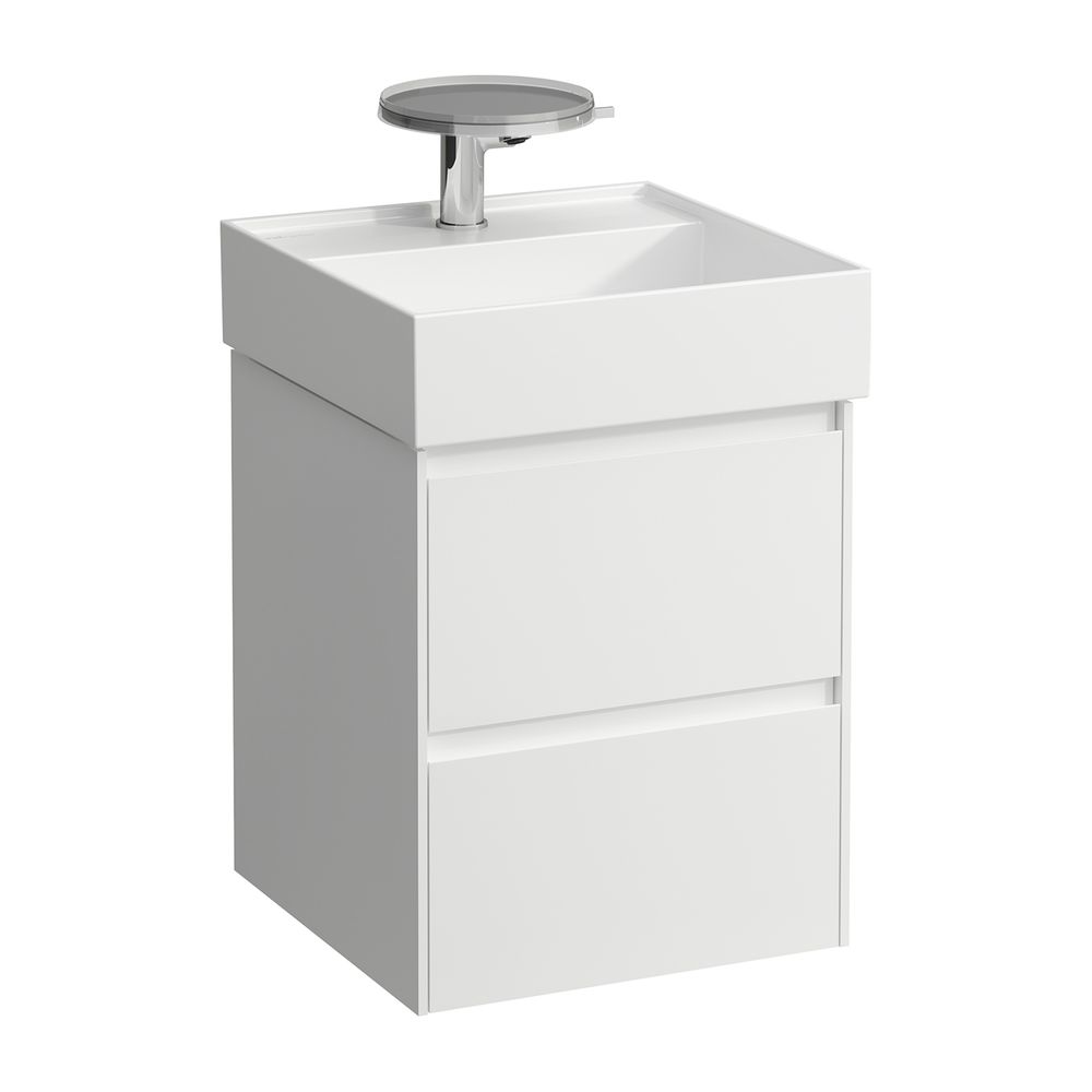 Laufen Waschtischunterbau LANI 448x437x515mm, Specialcolor, 2 Schubladen, Griffl... LAUFEN-H4039221129901 7612738049256 (Abb. 1)