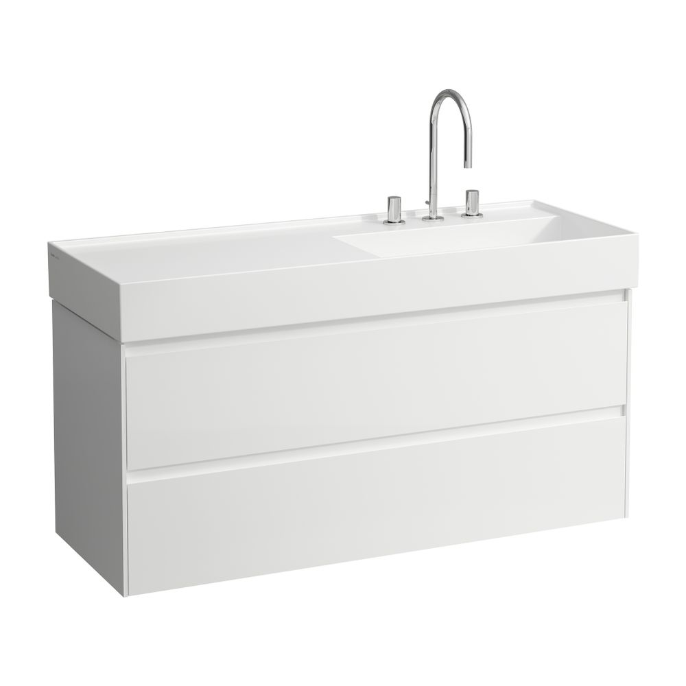 Laufen Waschtischunterbau LANI 448x1182x515mm, Specialcolor, 2 Schublad., Griffl... LAUFEN-H4039821129901 7612738050573 (Abb. 1)
