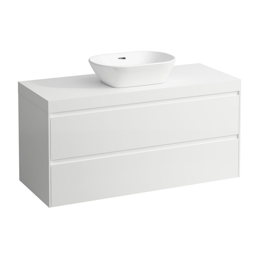 Laufen WT Unterbau u. Platte, Modular System, LANI 495x1185x580mm, Mattweiß, glä... LAUFEN-H4045711122611 7612738053376 (Abb. 1)