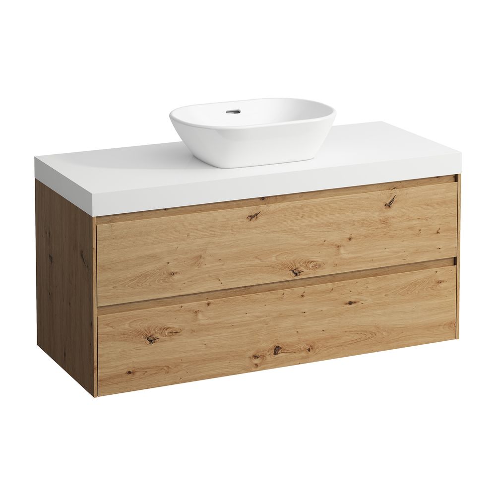 Laufen WT Unterbau u. Platte, Modular System, LANI 495x1185x580mm, Wildeiche, Ma... LAUFEN-H4045711122671 7612738053390 (Abb. 1)
