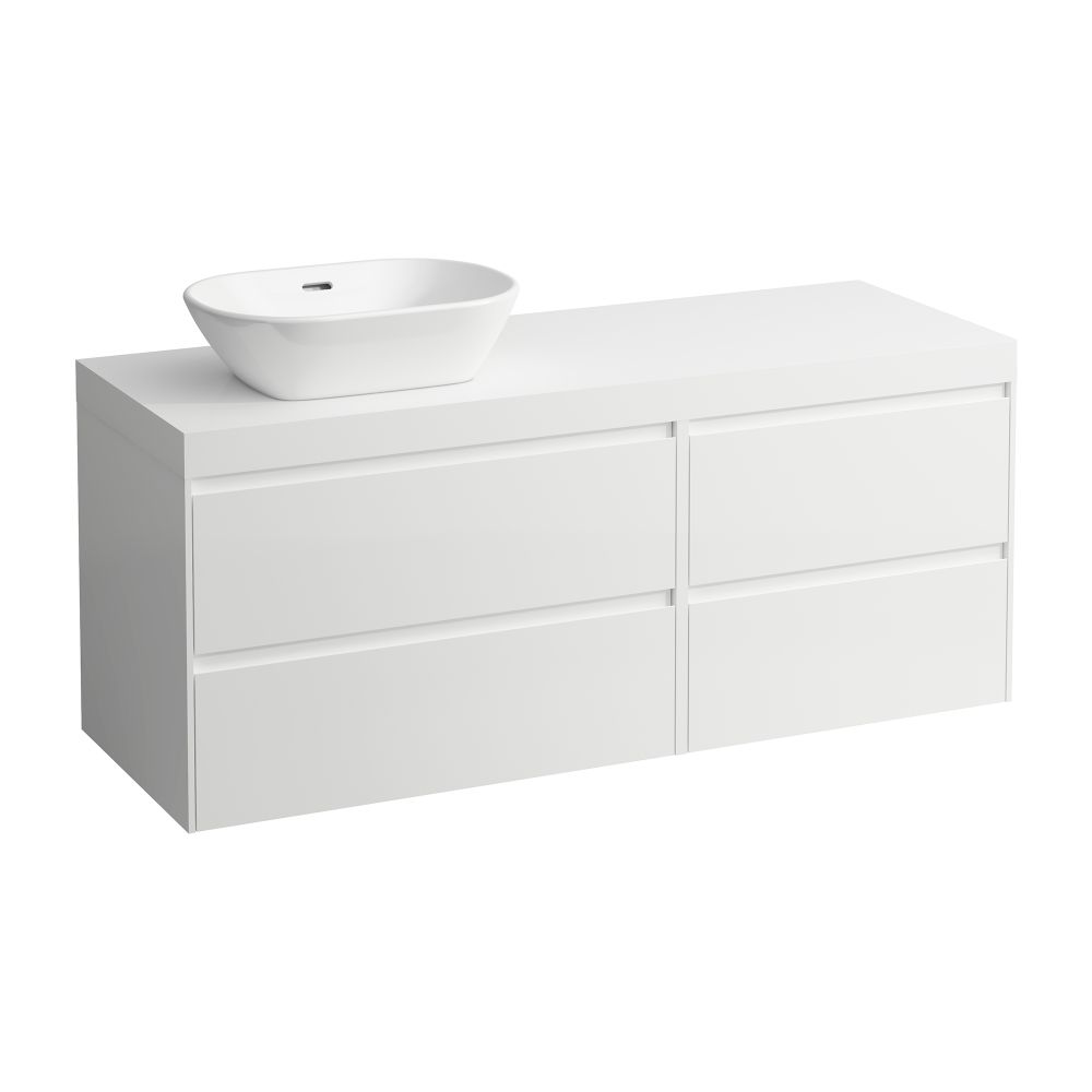 Laufen WT Unterbau u. Platte, Modular System, LANI 495x1370x580mm, Mattweiß, Mat... LAUFEN-H4045821122601 7612738054144 (Abb. 1)