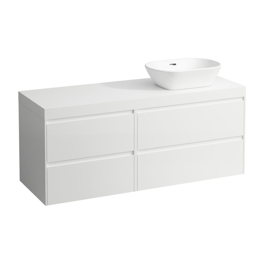 Laufen WT Unterbau u. Platte, Modular System, LANI 495x1370x580mm, Mattweiß, Mat... LAUFEN-H4045831122601 7612738054205 (Abb. 1)