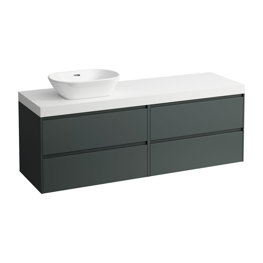 Laufen WT Unterbau u. Platte, Modular System, LANI 495x1570x580mm, V.-grau, Matt... LAUFEN-H4045921122661 7612738054861 (Abb. 1)