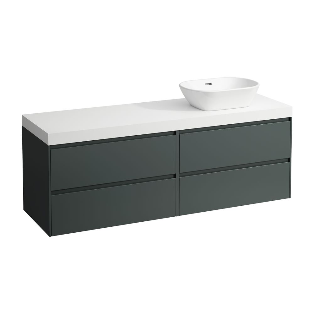 Laufen WT Unterbau u. Platte, Modular System, LANI 495x1570x580mm, V.-grau, Matt... LAUFEN-H4045931122661 7612738054922 (Abb. 1)