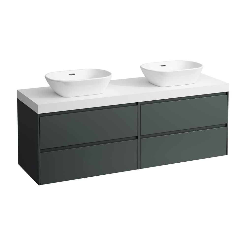 Laufen WT Unterbau u. Platte, Modular System, LANI 495x1570x580mm, V.-grau, Matt... LAUFEN-H4045941122661 7612738054991 (Abb. 1)