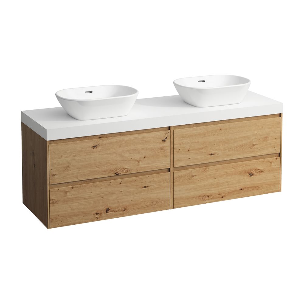 Laufen WT Unterbau u. Platte, Modular System, LANI 495x1570x580mm, Wildeiche, Ma... LAUFEN-H4045941122671 7612738055004 (Abb. 1)