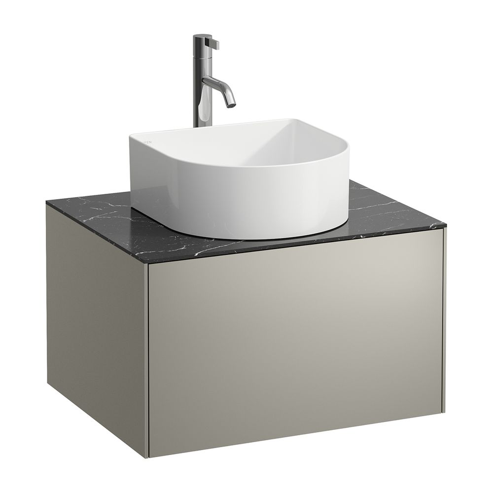 Laufen Schubladenelement Sonar 580x340x450mm, Titan/Nero Marq., Aussch. mittig f... LAUFEN-H4054050341421 7612738945961 (Abb. 1)