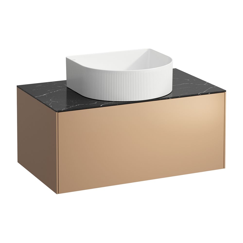Laufen Schubladenelement Sonar 780x340x450mm, Kupfer/Nero Marq., Aussch. mittig ... LAUFEN-H4054110341411 7612738945770 (Abb. 1)