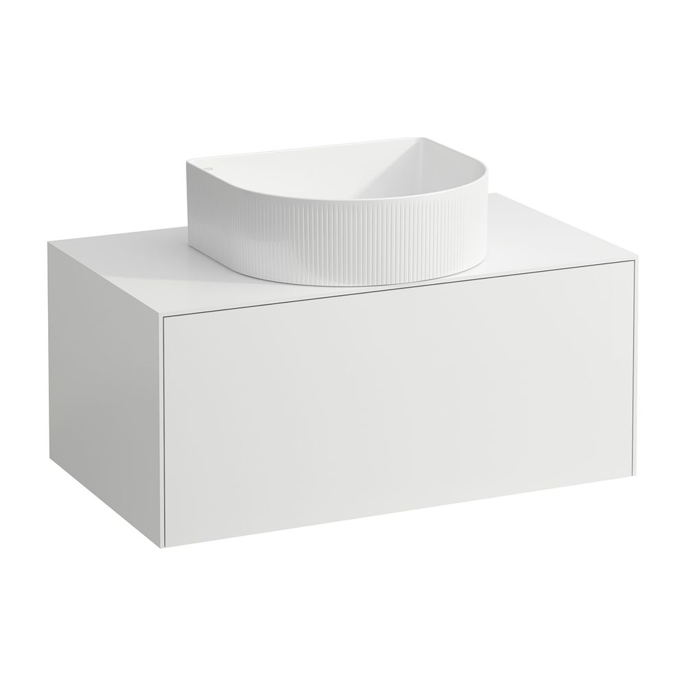 Laufen Schubladenelement Sonar 780x340x450mm, Mattweiß, Aussch. mittig, 1 Schubl... LAUFEN-H4054110341701 7612738970499 (Abb. 1)