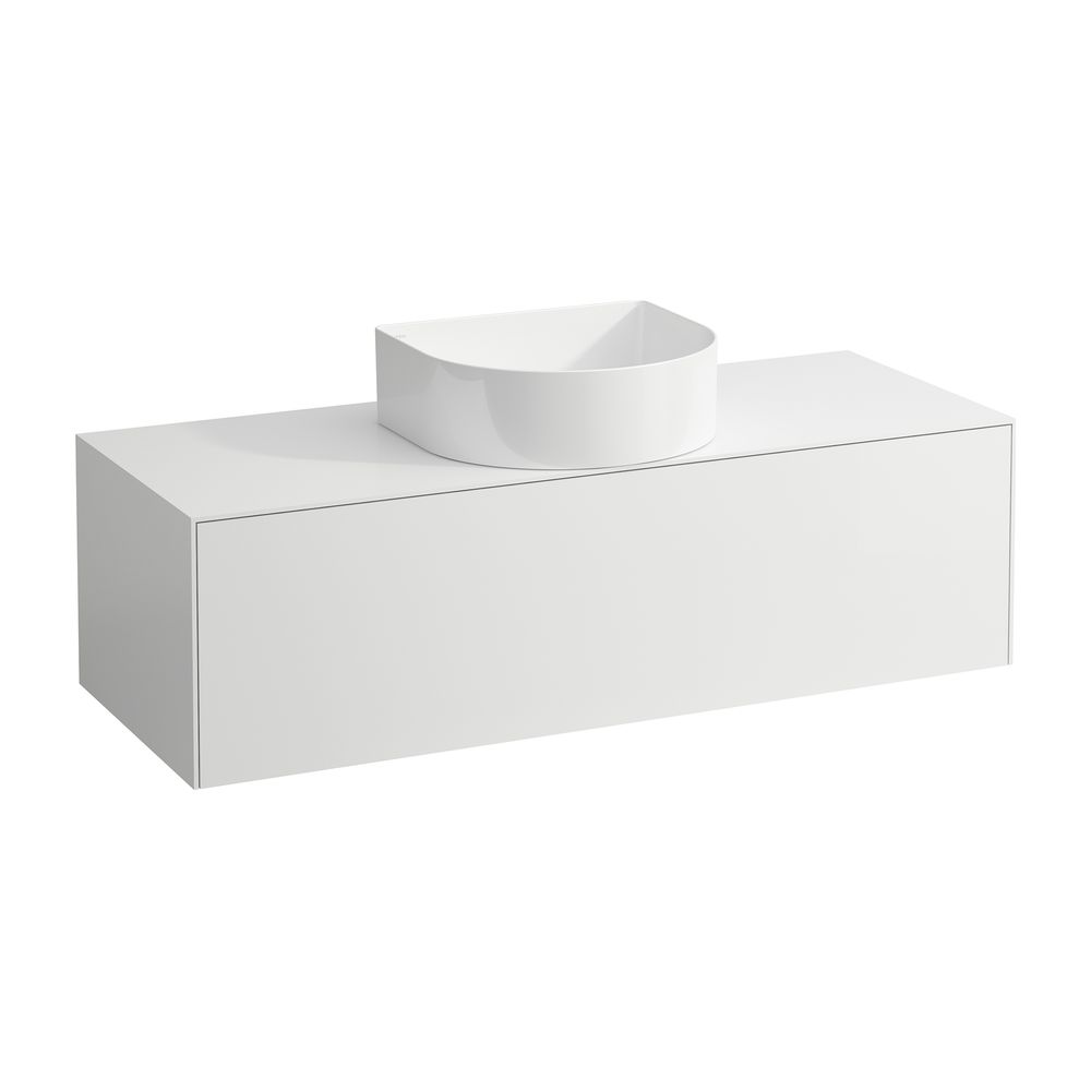 Laufen Schubladenelement Sonar 1180x340x450mm, Mattweiß, Aussch. mittig, 1 Schub... LAUFEN-H4054210341701 7612738970529 (Abb. 1)
