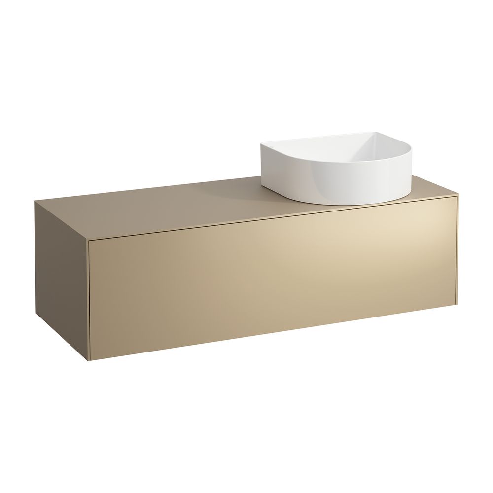 Laufen Schubladenelement Sonar 1180x340x450mm, Gold, Aussch. rechts, 1 Schubl., ... LAUFEN-H4054230340401 7612738946197 (Abb. 1)