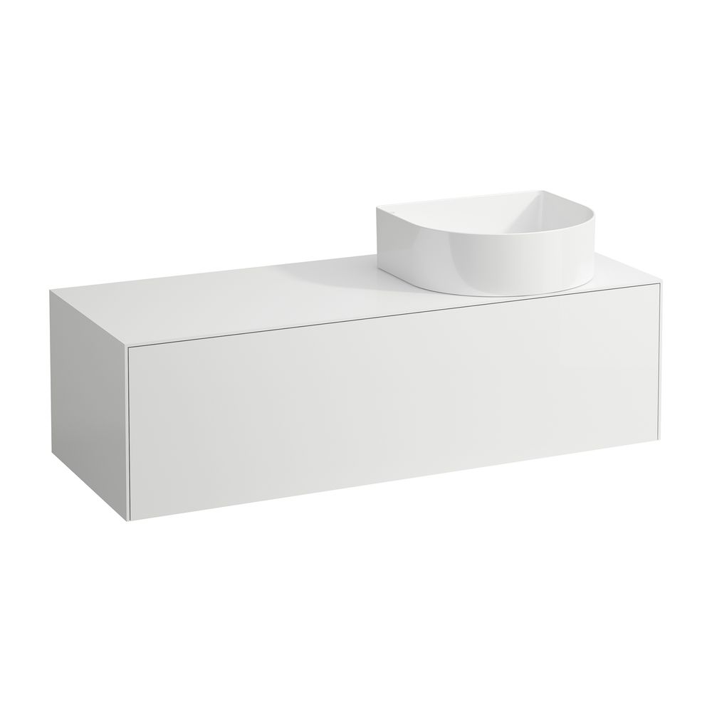 Laufen Schubladenelement Sonar 1180x340x450mm, Mattweiß, Aussch. rechts, 1 Schub... LAUFEN-H4054230341701 7612738970567 (Abb. 1)