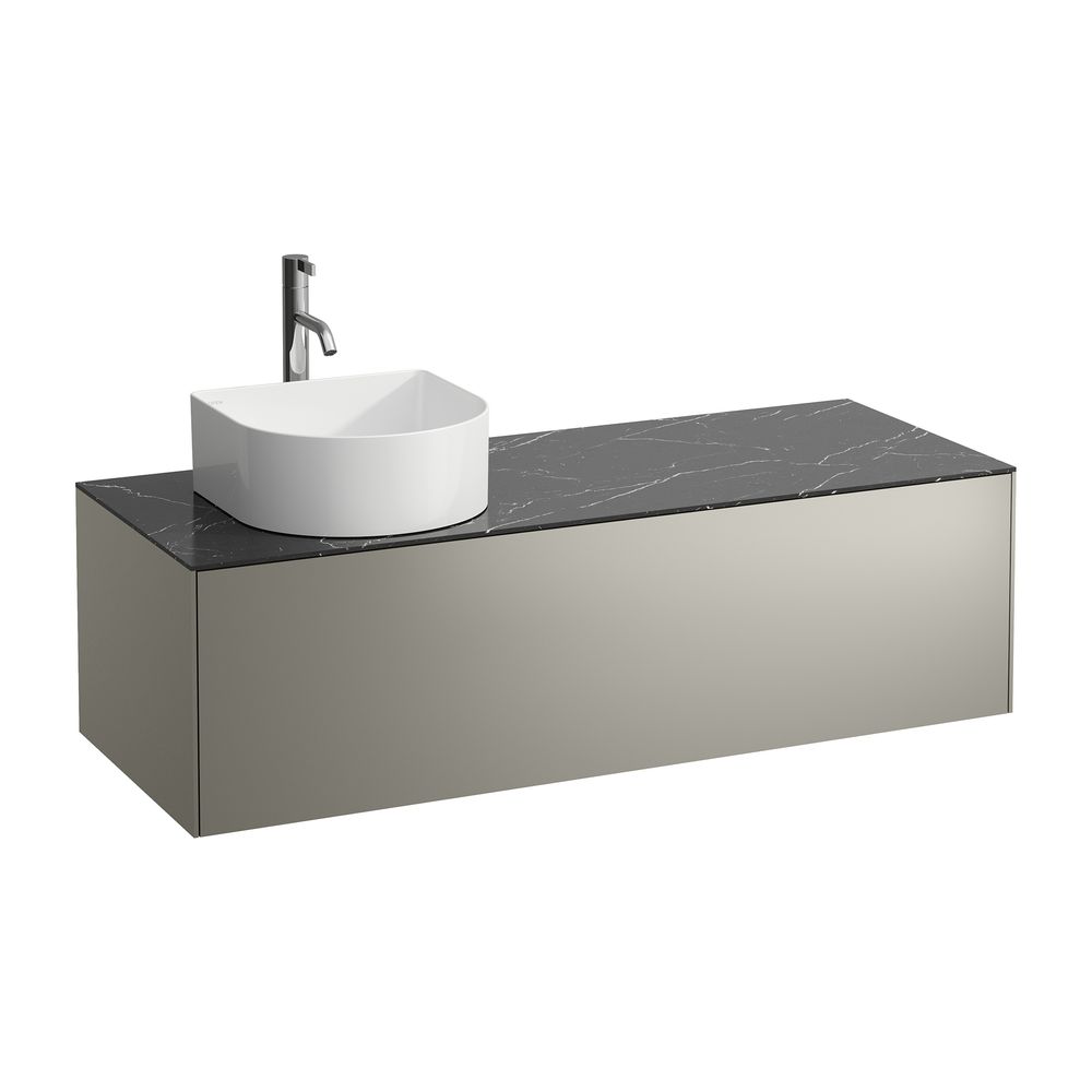 Laufen Schubladenelement Sonar 1180x340x450mm, Titan/Nero Marq, Aussch. links f.... LAUFEN-H4054260341421 7612738946043 (Abb. 1)