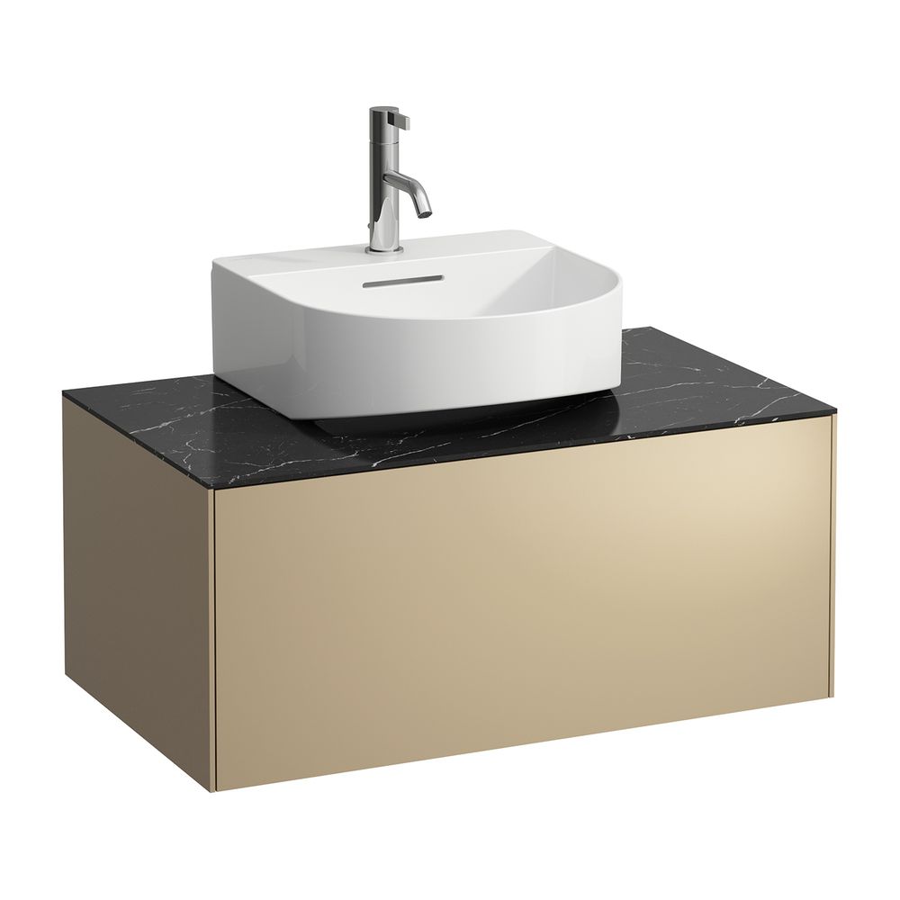 Laufen Schubladenelement Sonar 780x340x450mm, Gold/Nero Marquina, 1 Schubl., für... LAUFEN-H4054410341401 7612738946883 (Abb. 1)