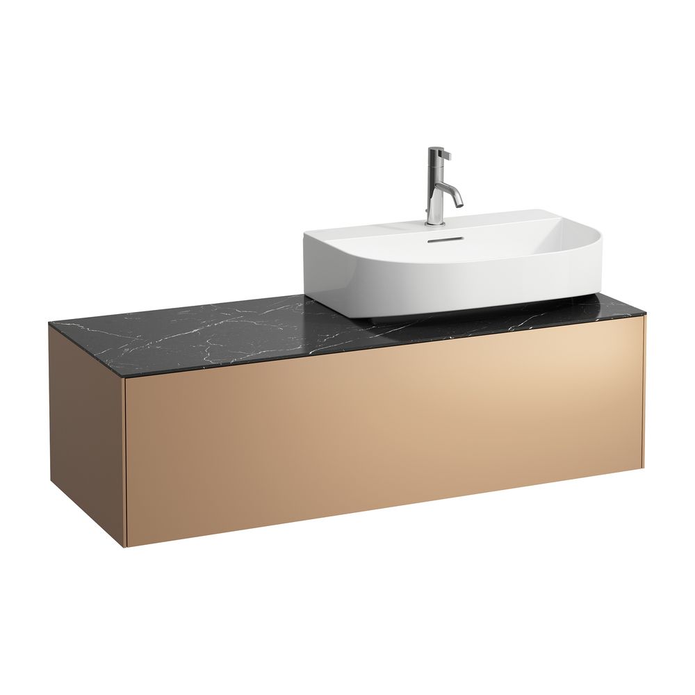 Laufen Schubladenelement Sonar 1180x340x450mm, Kupfer/Nero Marquina, 1 Schubl., ... LAUFEN-H4054530341411 7612738945916 (Abb. 1)