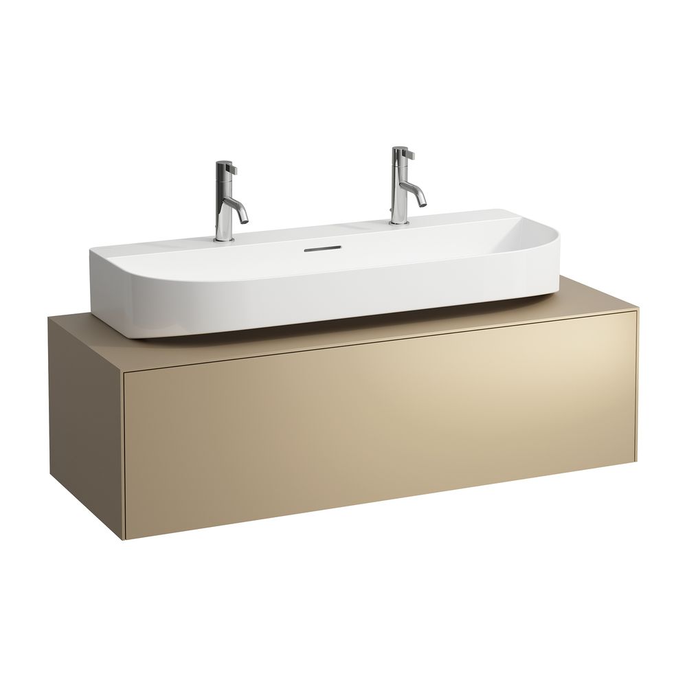 Laufen Schubladenelement Sonar 1180x340x450mm, Gold, 1 Schubl., Aussch. mittig, ... LAUFEN-H4054610340401 7612738946272 (Abb. 1)