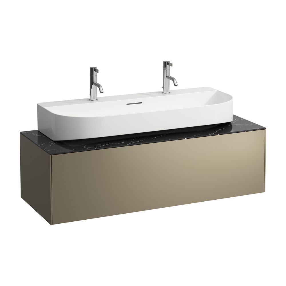 Laufen Schubladenelement Sonar 1180x340x450mm, Titan/Nero Marquina, 1 Schubl., A... LAUFEN-H4054610341421 7612738946135 (Abb. 1)