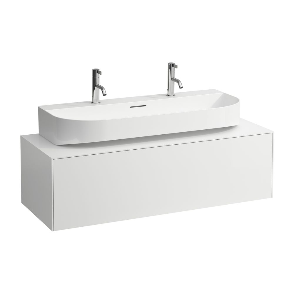 Laufen Schubladenelement Sonar 1180x340x450mm, Mattweiß, 1 Schubl., Aussch. mitt... LAUFEN-H4054610341701 7612738970765 (Abb. 1)