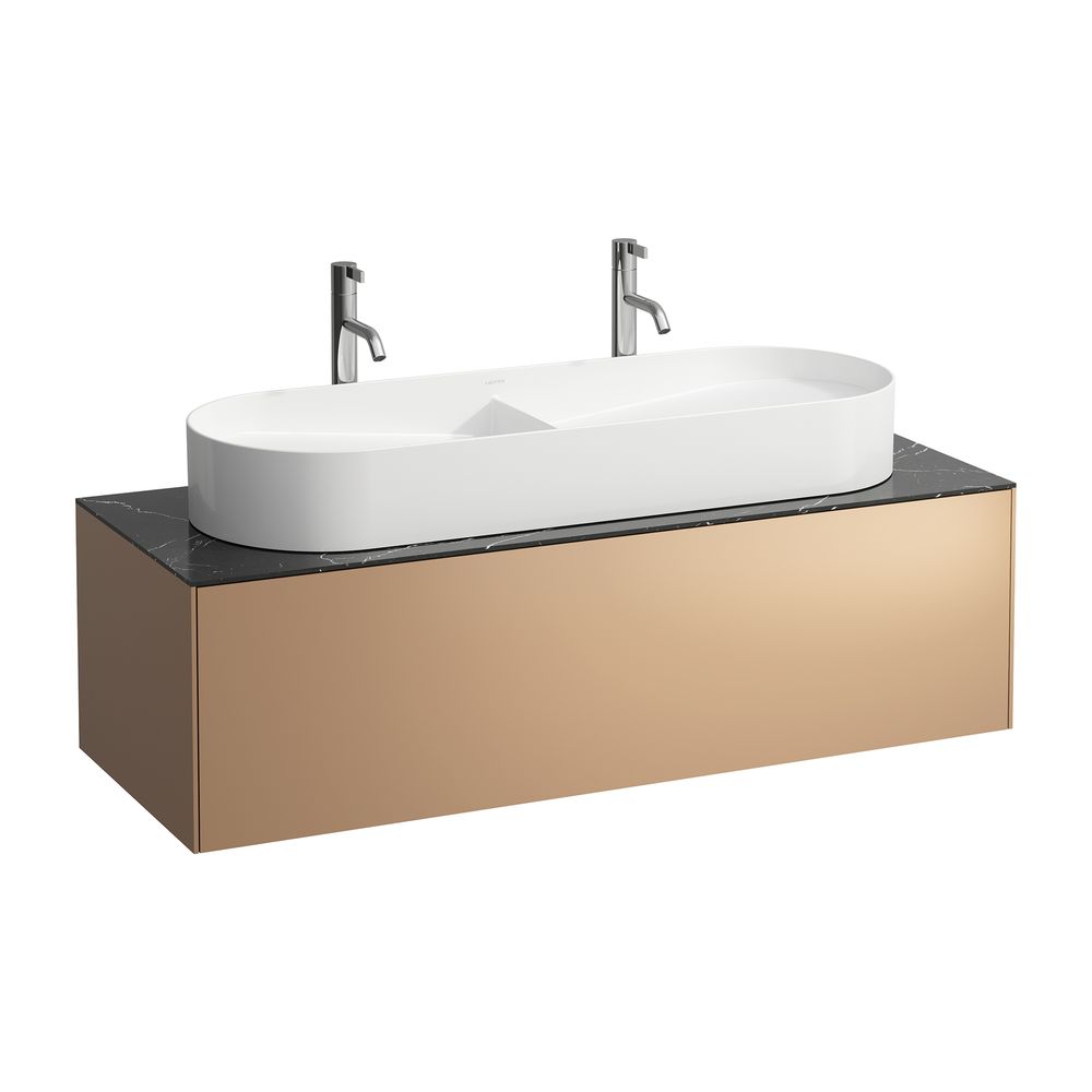 Laufen Schubladenelement Sonar 1180x340x450mm, Kupfer/Nero Marquina, 1 Schubl., ... LAUFEN-H4054710341411 7612738945947 (Abb. 1)
