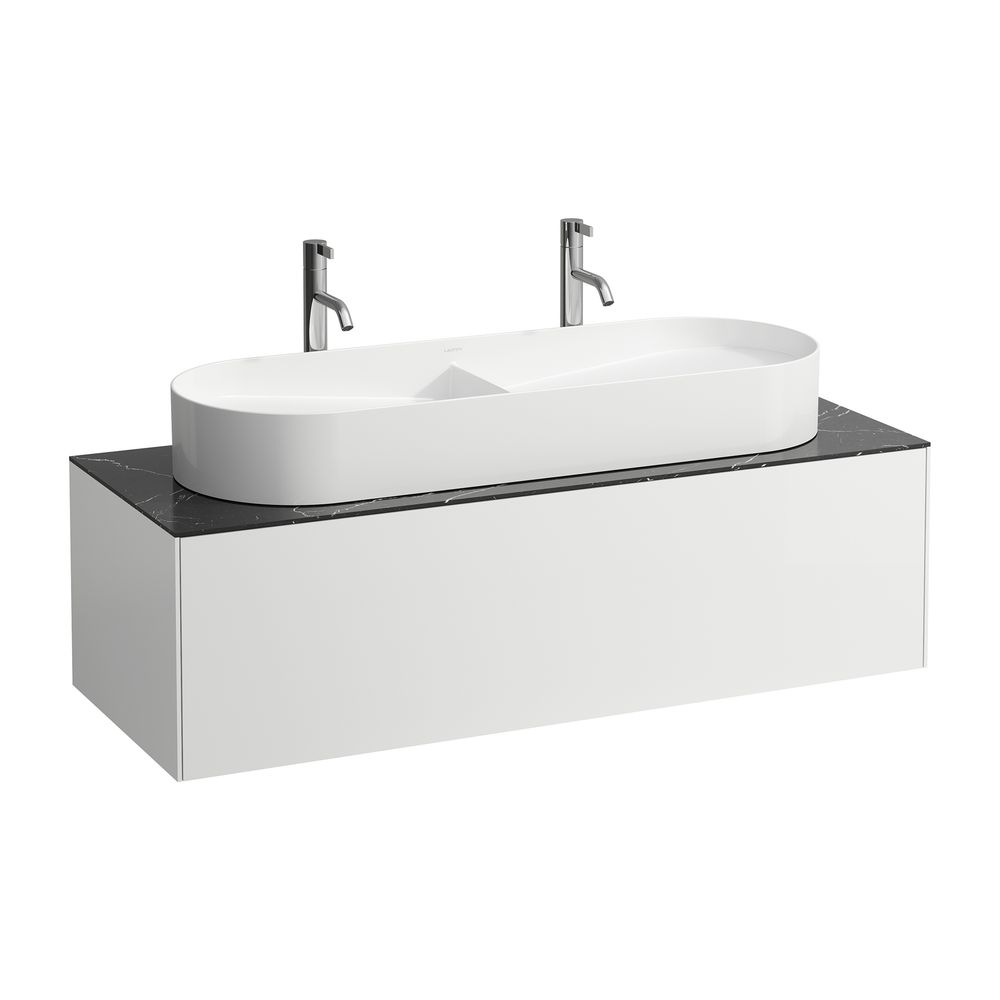 Laufen Schubladenelement Sonar 1180x340x450mm, Mattweiß/Nero Marquina, 1 Schubl.... LAUFEN-H4054710341431 7612738970796 (Abb. 1)