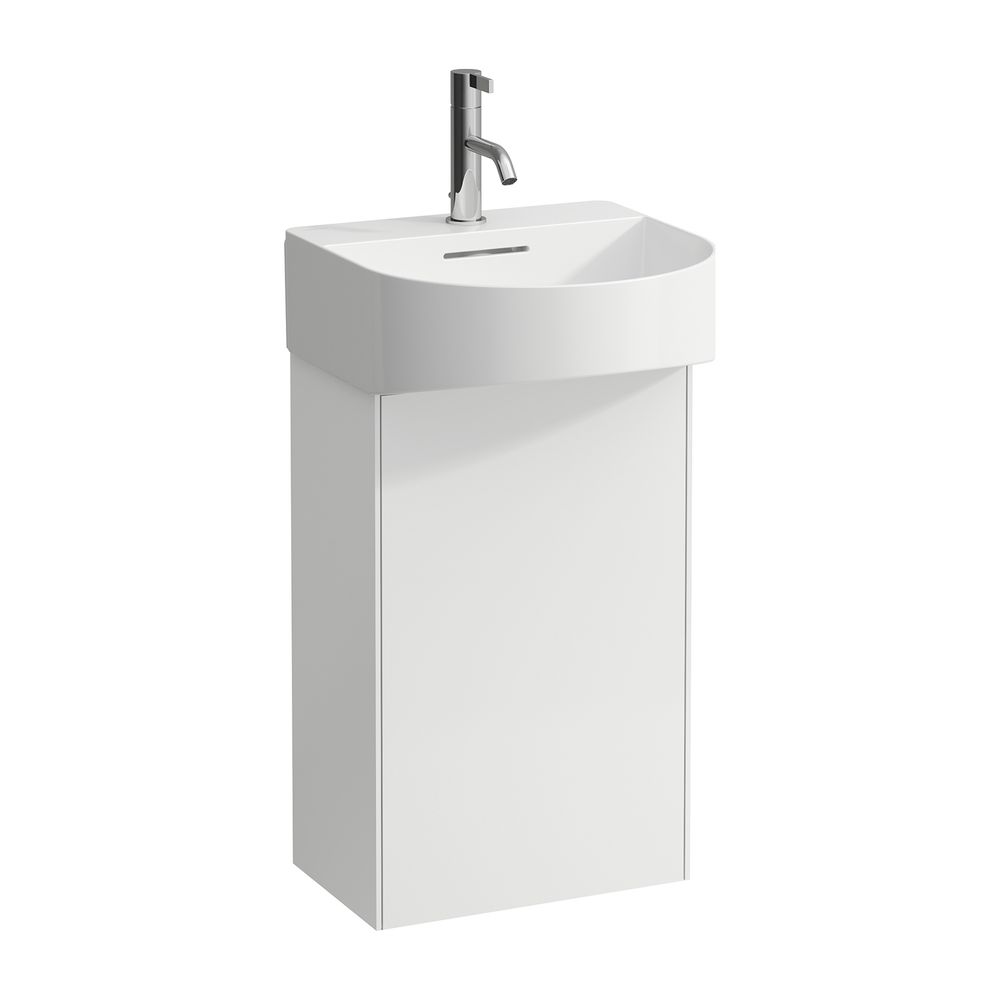 Laufen Waschtischunterbau Sonar 240x387x600mm, Mattweiß, 1 Tür Scharnier rechts ... LAUFEN-H4054820341701 7612738970819 (Abb. 1)