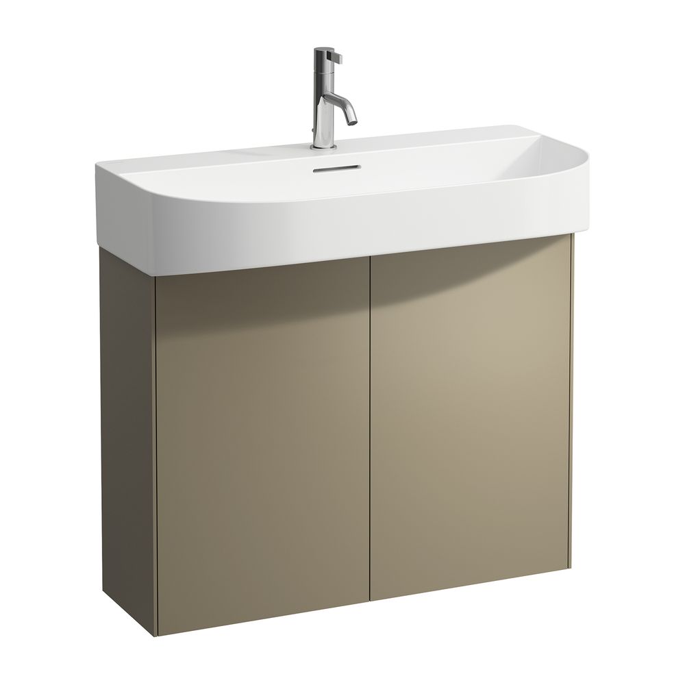 Laufen Waschtischunterbau Sonar 240x776x600mm, Titan, 2 Türen mit Push/Pull Funk... LAUFEN-H4054850340421 7612738990121 (Abb. 1)