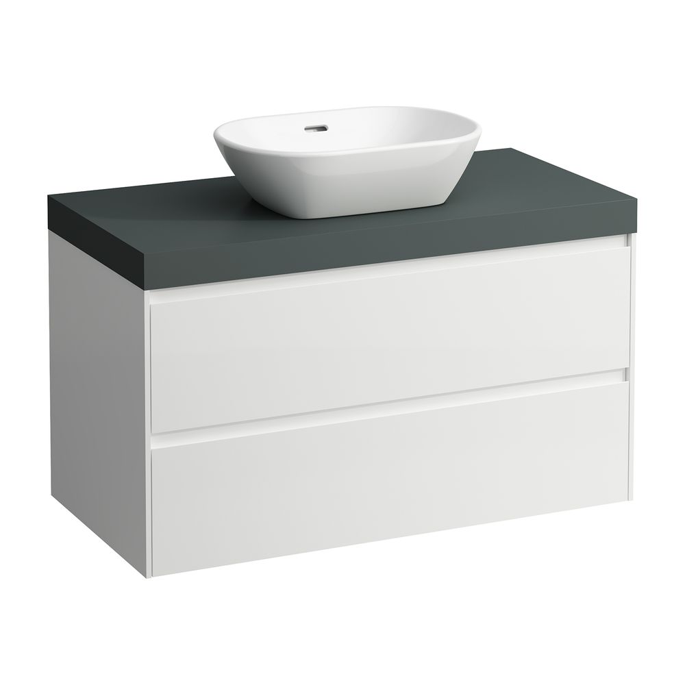 Laufen WT Unterbau u. Platte, Modular System, LANI 495x985x580mm, V.-grau, glänz... LAUFEN-H4055611122611 7612738053123 (Abb. 1)