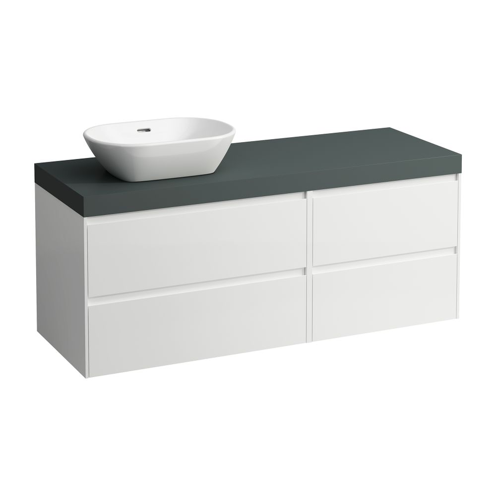Laufen WT Unterbau u. Platte, Modular System, LANI 495x1370x580mm, V.-grau, Matt... LAUFEN-H4055821122601 7612738054410 (Abb. 1)