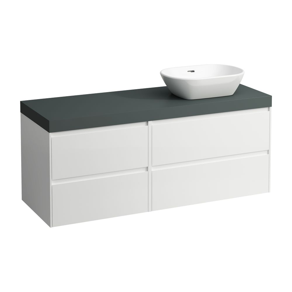 Laufen WT Unterbau u. Platte, Modular System, LANI 495x1370x580mm, V.-grau, glän... LAUFEN-H4055831122611 7612738054489 (Abb. 1)
