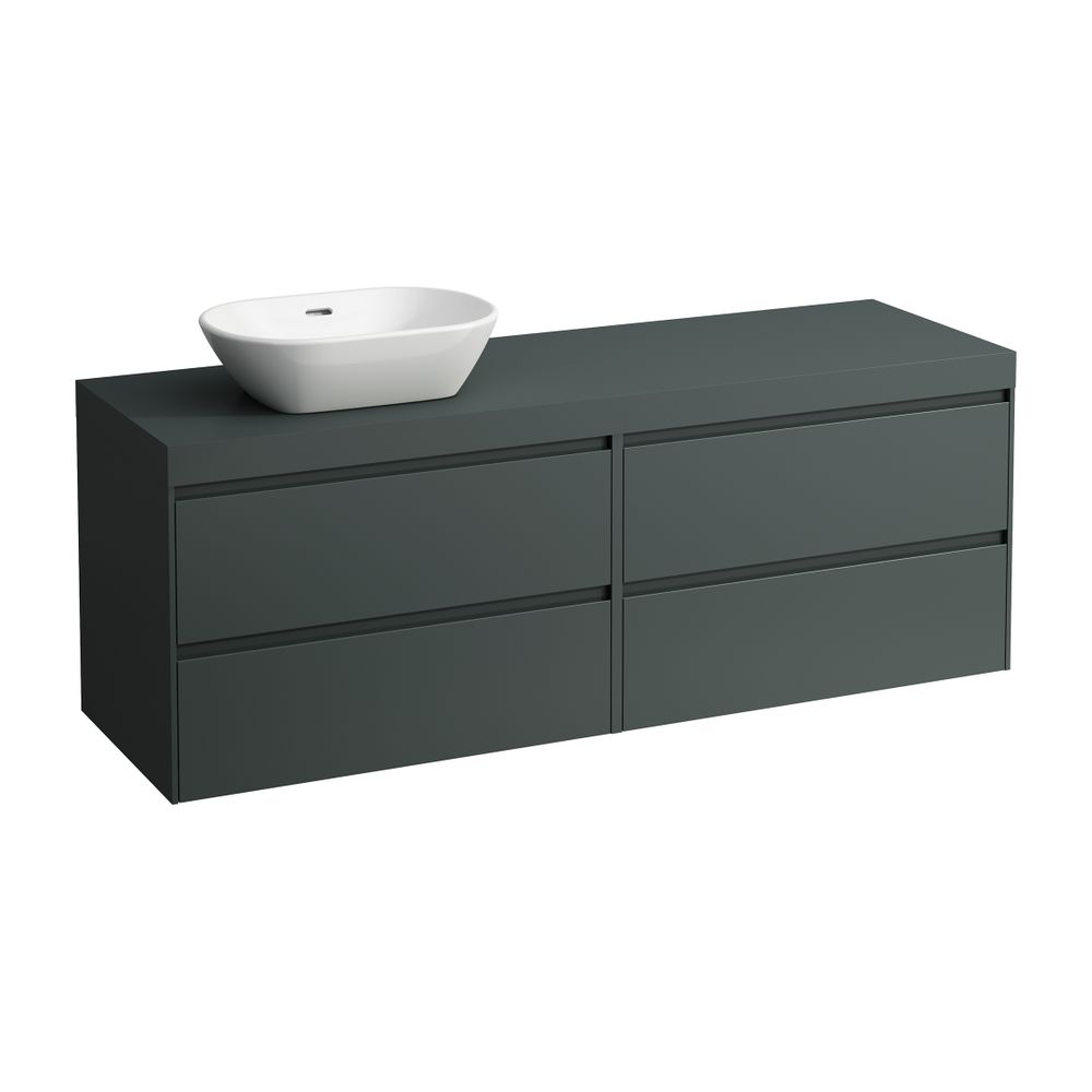 Laufen WT Unterbau u. Platte, Modular System, LANI 495x1570x580mm, V.-grau, Auss... LAUFEN-H4055921122661 7612738055110 (Abb. 1)