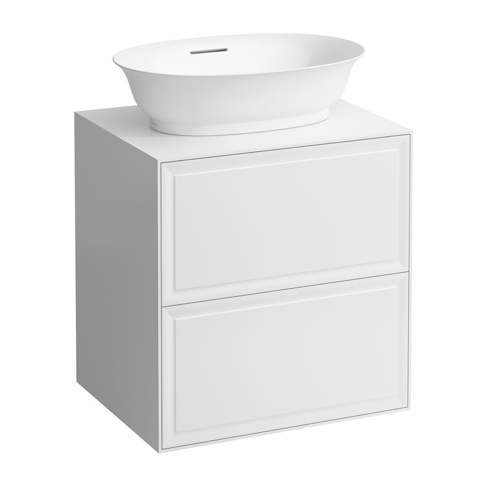 Laufen Waschtischunterbau The New Classic 457x577x600mm, Weiß lackiert, Ausschni... LAUFEN-H4060020856311 7612738945466 (Abb. 1)