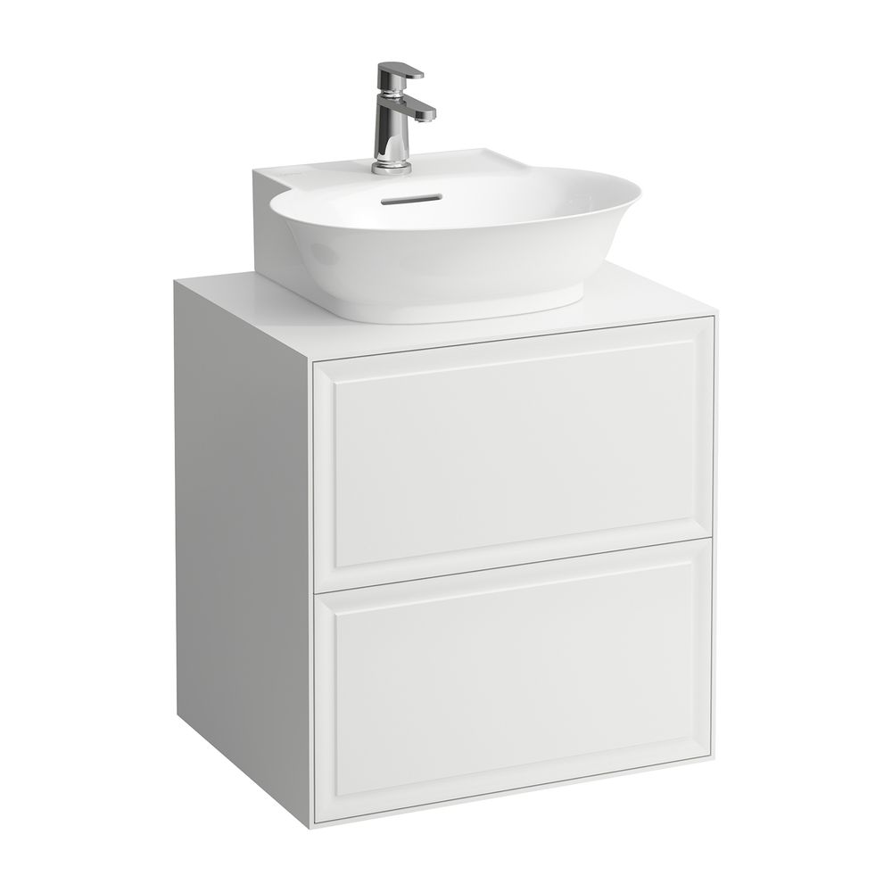 Laufen Waschtischunterbau The New Classic 457x577x600mm, Weiß lackiert, Ausschni... LAUFEN-H4060040856311 7612738945480 (Abb. 1)
