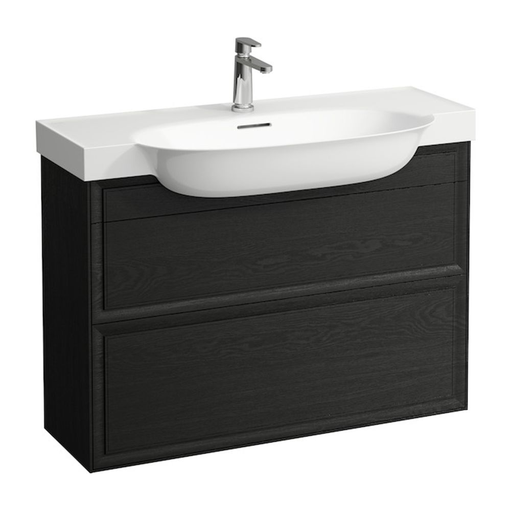 Laufen Waschtischunterbau The New Classic 316x976x677mm, geschw. Eiche, 2 Schubl... LAUFEN-H4060920856281 7612738990084 (Abb. 1)