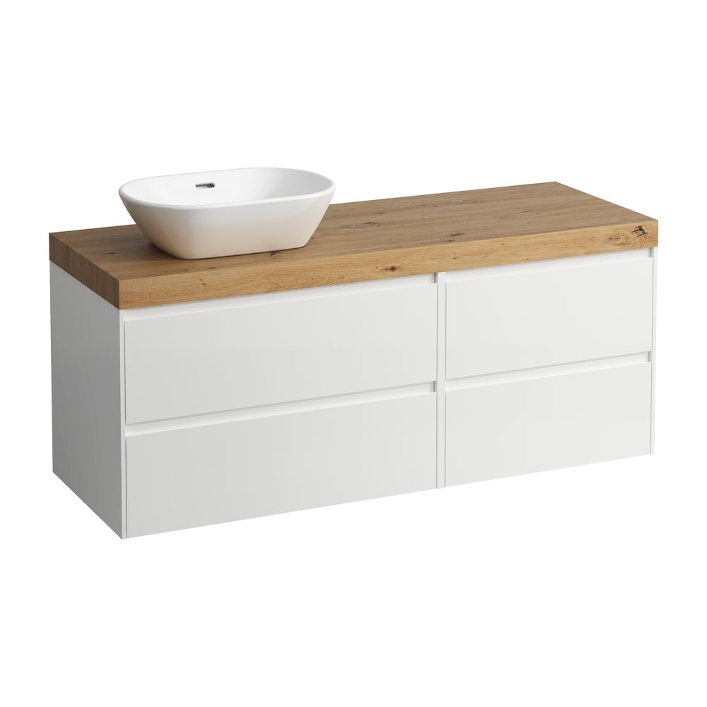 Laufen WT Unterbau u. Platte, Modular System, LANI 495x1370x580mm, Wildeiche, gl... LAUFEN-H4065821122611 7612738054663 (Abb. 1)