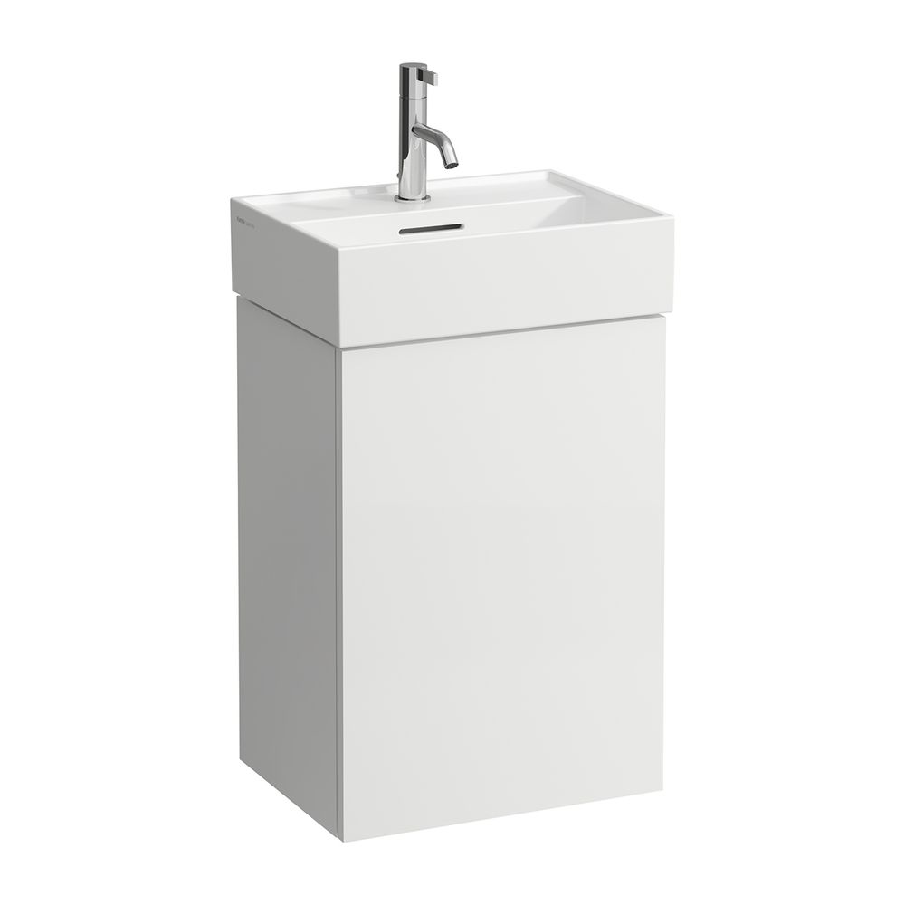 Laufen Waschtischunterbau Kartell 331x432,5x600mm, Graublau, 1 Tür Scharnier lin... LAUFEN-H4075030336451 7612738012724 (Abb. 1)