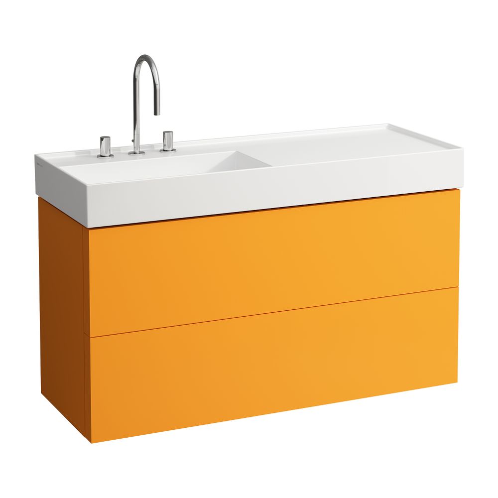 Laufen Waschtischunterbau Kartell 600x1180x450mm, Ockerbraun, 2 Schubladen, mit ... LAUFEN-H4076480336431 7612738971502 (Abb. 1)
