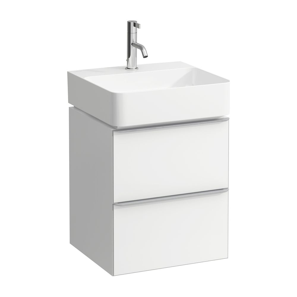 Laufen Waschtischunterbau SPACE 408x434x500mm, Ulme dunkel, 2 Schubladen mit Gri... LAUFEN-H4101021601031 7612738345204 (Abb. 2)